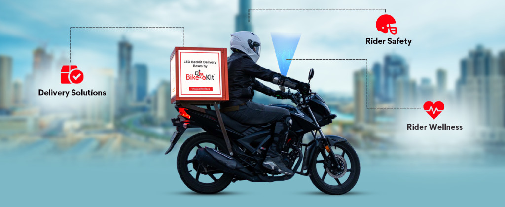 Motorcycle Food Delivery Box
