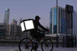 LED delivery bags